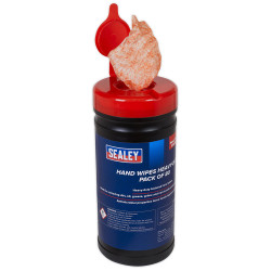 Sealey SSW80 Hand Wipes Heavy-Duty Pack of 80