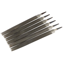 Draper 60230 Smooth Cut Half Round File 300mm - 6 Pack