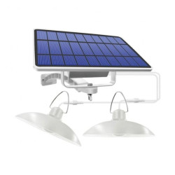 Lampa solarna LED SUNARI FLS-80 podwójna 6W 520lm 4500K 5500mAh Li-Ion Forever Light RTV100385
