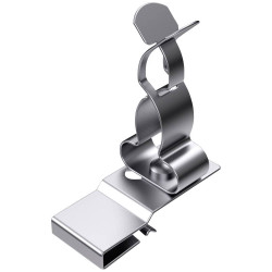 Hebotec 1025-129C HSE 7-18 Cable Clip Single Fastener Black Nylon