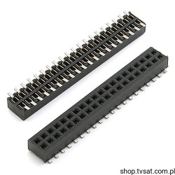 23-5016-2020-10-001 Socket 2x20 Pin SMD ELCOTOR