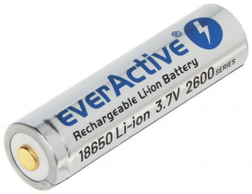 Akumulator Li-Ion 2600mAh 3,7V BAT-EV18650-26M/AKU 3.7V everActive