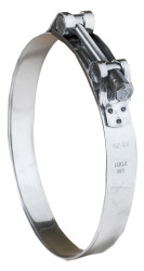 Opaska zaciskowa średnica wew 162 → 174mm śrubowa Jubilee Stal nierdzewna szerokość 25mm