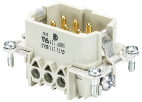 Wkładka złącza męskiego 70.311.0640.0 Wieland Electric Łączna ilość styków 6 10 szt.