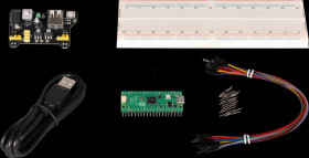 RB-PICO-H-SET01 Raspberry Pi Pico Starter Kit incl. Pico H