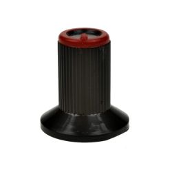 Gałka N-0 znacznik czerwony oś 6mm