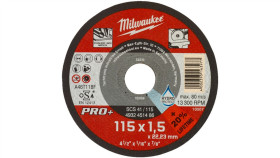 Tarcza Tnąca Do Metalu Płaska 115X1,5Mm Pro+ Milwaukee