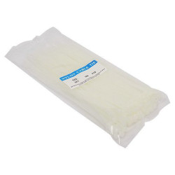 OPASKA ZACISKOWA 400x4.8 BIAŁA D-LAN OP.100szt.