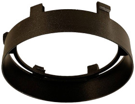 Deko Light 930316 Reflektor Ring Schwarz für Serie Nihal Element systemu szynowego wysokonapięciowego Reflektor 3-fazowy