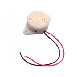 Buzzer z generatorem 3-24V Sygnał przerywany, Piezo 85db 15mA