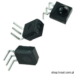 TSOP34836 Infrared Receiver 36KHZ Side View THT VISHAY CUT