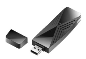 Adapter bezprzewodowy, USB, D-Link AX1800 802.11a, 802.11ac, 802.11b, 802.11g, 802.11n WiFi