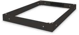 Base, sheet steel, (L x W x H) 1200 x 800 x 100 mm, black, for Unique server cabinets, DN-19 PLINTH-8/12-B