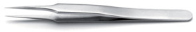 Biology tweezers, uninsulated, antimagnetic, high strength alloy, 110 mm, 4.DX.0