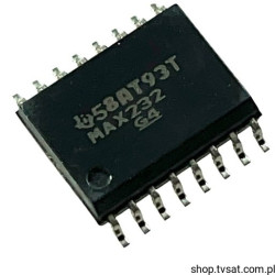 MAX232NSR Dual RS-232 Driver Receiver SMD-SO16L TI