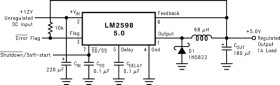 4.5V to 40V, 1A SIMPLE SWITCHER® buck converter