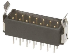 Listwa stykowa PCB 34-pinowe Datamate L-Tek raster: 2 mm Prosty 2-rzędowe HARWIN Otwór przelotowy W osłonie