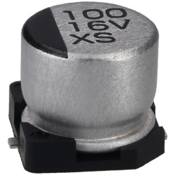 Suntan TS13C01C101MET000R 100uF 20% 16V 85&#xB0;c SMD Alum Elec Capacitor Reel 1k
