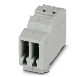 Wtyk kombi Gniazdo kombinowane Phoenix Contact Bloki zaciskowe do szyny DIN 24A Płyta montażowa