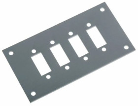 Płyta przednia Miniaturowe gniazdo RS PRO