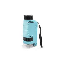 Mikroskop kieszonkowy LUPA blue niebieski mini przenośny edukacyjny