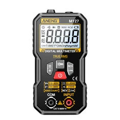 Multimetr cyfrowy ANENG M127 True RMS 4000 pomiarów automatyczna identyfikacja z podświetleniem LCD wysokiej rozdzielczości komp