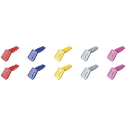KNIPEX 00 61 10 C V01 ColorCode Clips Color Mix 1 (10 pieces)