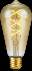 LX032764505 LED bulb E27, 5 W, 460 lm, 2200 K, filament, dimmable
