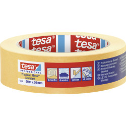 tesa 04344-00002-00 Precision Masking Tape 50m x 30mm yellow