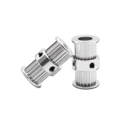 Zębatka podwójna GT2 20 zębów oś 8mm na pasek 6mm PepRap CNC