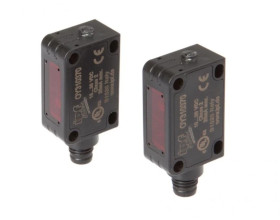 Czujnik optyczny odbiciowy 32x20x12mm Sn: 12m 10-30V DC PNP złącze M8 4-pinowe IP67 OY310370