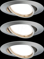 93425 Recessed luminaire LED Base 3 x 5 W, 3000 K, iron