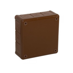 Puszka n/t IP55 118x118x46 brązowa VP-51 051-02 ViPlast