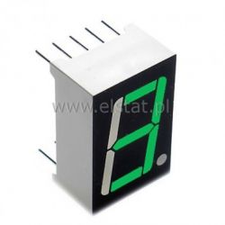 Wyśw. LED 1x0,80 WA zielony