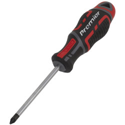 Sealey AK4365 Screwdriver Pozi #1 x 75mm GripMAX&#xAE;