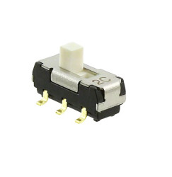 Przełącznik suwakowy, DPDT, SMD, 200 mA, Nidec Components