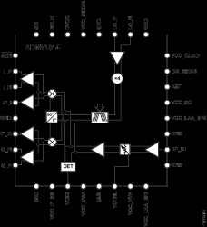 24 GHz to 44 GHz, Wideband, Microwave Downconverter