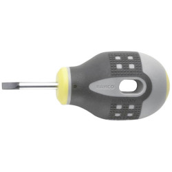 Bahco BE-8360 ERGO Slotted Screwdriver Compact 3-Component Grip