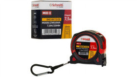 Miara Metrówka Zwijana Taśma 7,5M 25Mm Premium Schmith