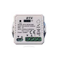 Inteligentny dopuszkowy sterownik rolet RTX WiFi dla aplikacji TUYA z możliwością podłączenia RF