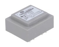 TSZZ0.6-2x12 Transformator zalewany do druku, moc = 0.6W, napięcie: 2x12V