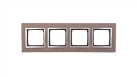 Simon 54 Nature Ramka Poczwórna Beton - Mokra Robota Drn4/96