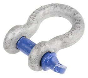 Szekla Stal stopowa 1.5t średnica styku 13mm średnica szekli 11mm Pin śruby Klamra łuku rozstaw szczęk 19mm RS PRO