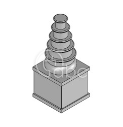 Moduł uszczelniający KT-DPF mały, KT-DPF-A, z otworem 1x3-12 mm, 41260