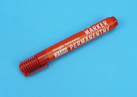 MARKER PERMANENTNY OKRĄGŁY CZERWONY