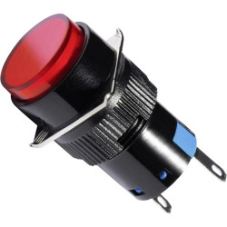 LED lamp, 230 V (AC), dull, green, 58500313