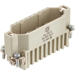 Złącze zaciskane (wkład) 25+PE męskie 250V 10A Han D 09210253001