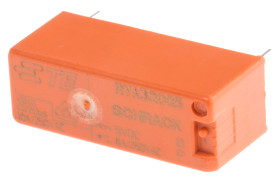 Przekaźnik mocy 5V dc SPST TE Connectivity, montaż PCB 112Ω Otwór przezierny