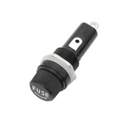 GNIAZDO BEZPIECZNIKA 5x20mm GBZ20 10A/250V