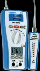 P 3365 2-in-1 LAN tester with digital multimeter